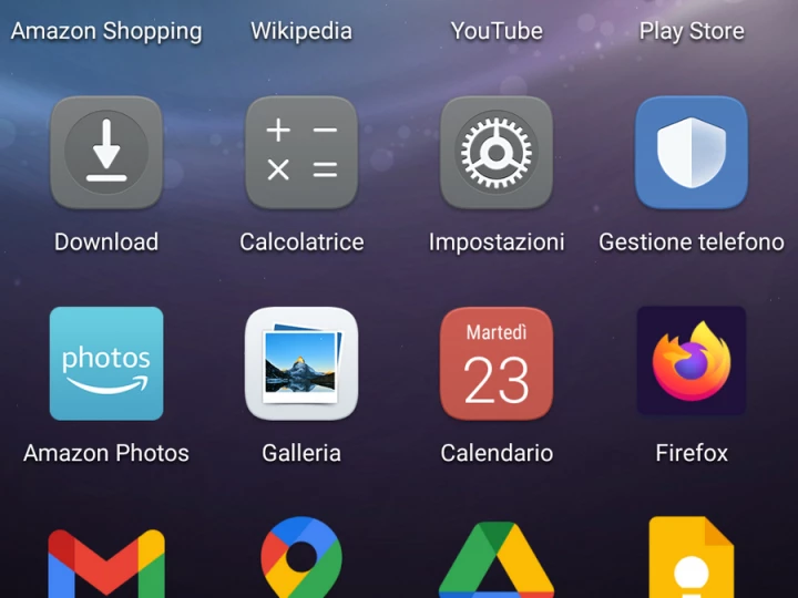 Su Android non si aprono app di Google, Gmail, Amazon Shopping, ecc..